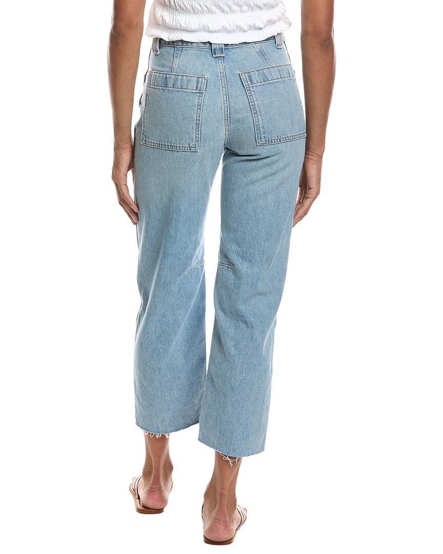 Madewell Madewell The Darted Faded Horizon Wash Barrel Leg Jean