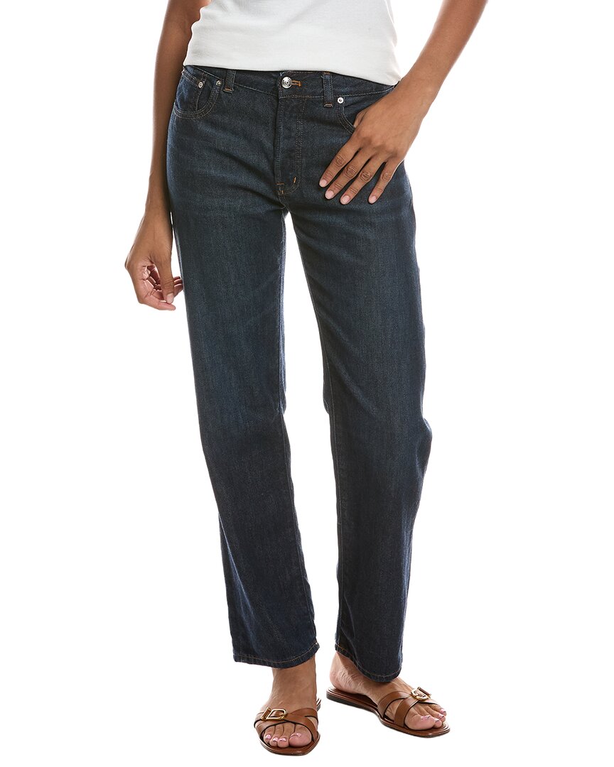 Madewell Madewell The Dean Foundry Wash Wool-Blend Easy Straight Jean
