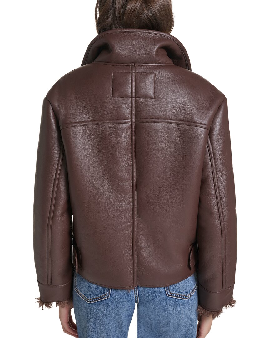 Cole Haan Cole Haan Novelty Faux Suede Jacket