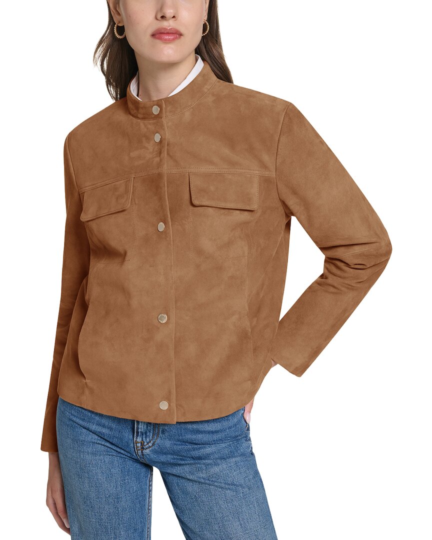 Cole Haan Cole Haan Goat Suede Jacket
