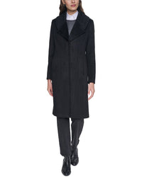 Cole Haan Cole Haan Large Collar Wool-Blend Coat