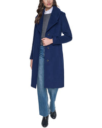 Cole Haan Cole Haan Large Collar Wool-Blend Coat