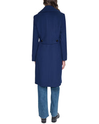 Cole Haan Cole Haan Large Collar Wool-Blend Coat