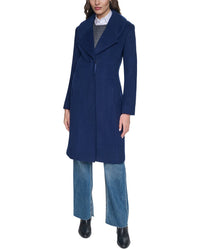 Cole Haan Cole Haan Large Collar Wool-Blend Coat