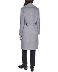Cole Haan Cole Haan Large Collar Wool-Blend Coat