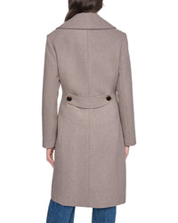 Cole Haan Cole Haan Large Collar Wool-Blend Coat
