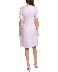 Teri Jon by Rickie Freeman Teri Jon By Rickie Freeman Tweed Floral Applique Sheath Dress