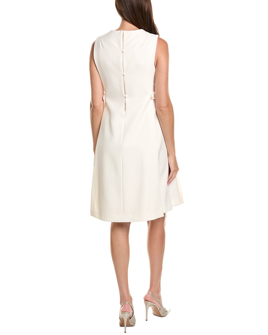 Teri Jon by Rickie Freeman Teri Jon By Rickie Freeman Crepe Digital Flower Print Apron Dress