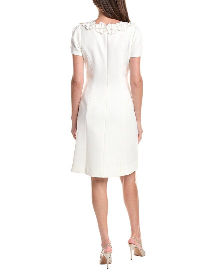 Teri Jon by Rickie Freeman Teri Jon By Rickie Freeman Crepe 3D Mini Dress