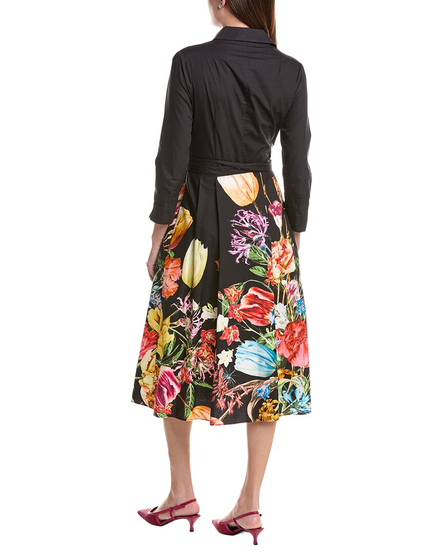 Teri Jon by Rickie Freeman Teri Jon By Rickie Freeman Wrap Tie Waist Shirtdress