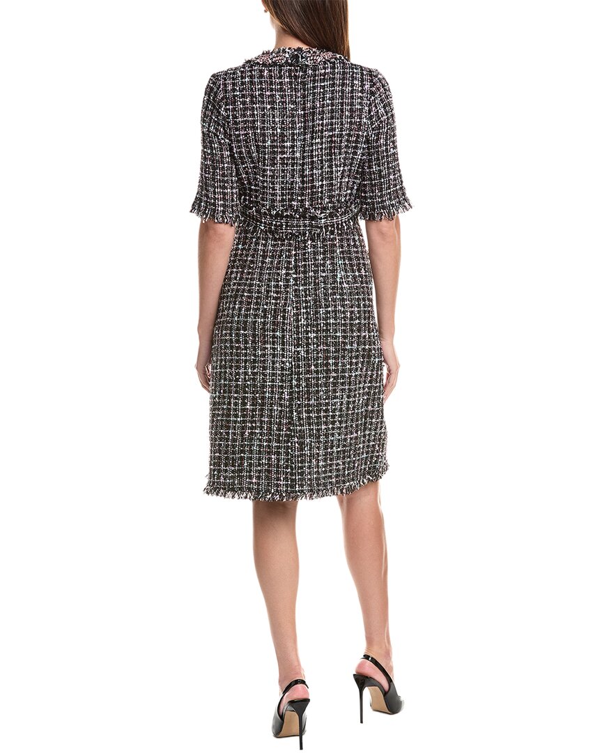 Teri Jon by Rickie Freeman Teri Jon By Rickie Freeman Tweed Jewel Collar Shift Dress