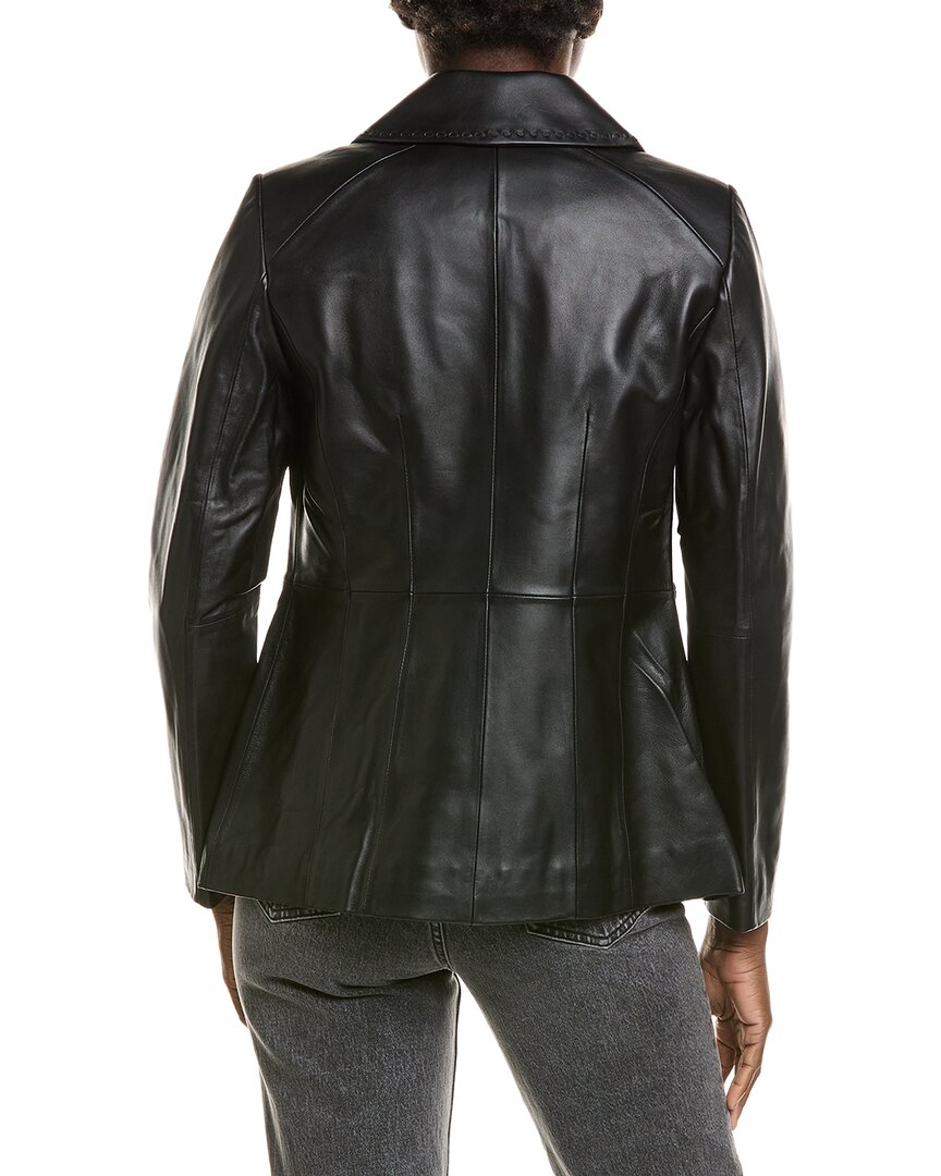 Neiman Marcus Classic Leather Jacket
