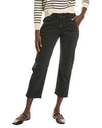 AMO DENIM Amo Cate Washed Black Relaxed Jean