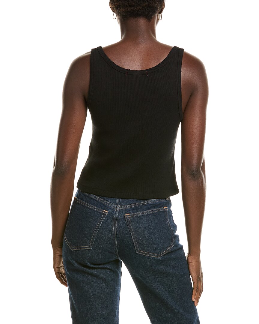 AMO DENIM Amo Crop Rib Tank