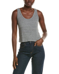 AMO DENIM Amo Crop Rib Tank