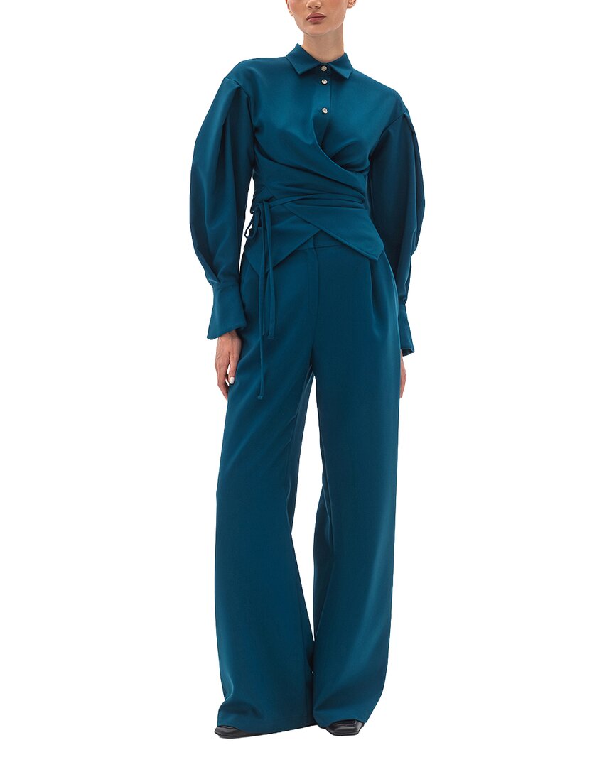 BGL Bgl 2Pc Blouse & Pant Set