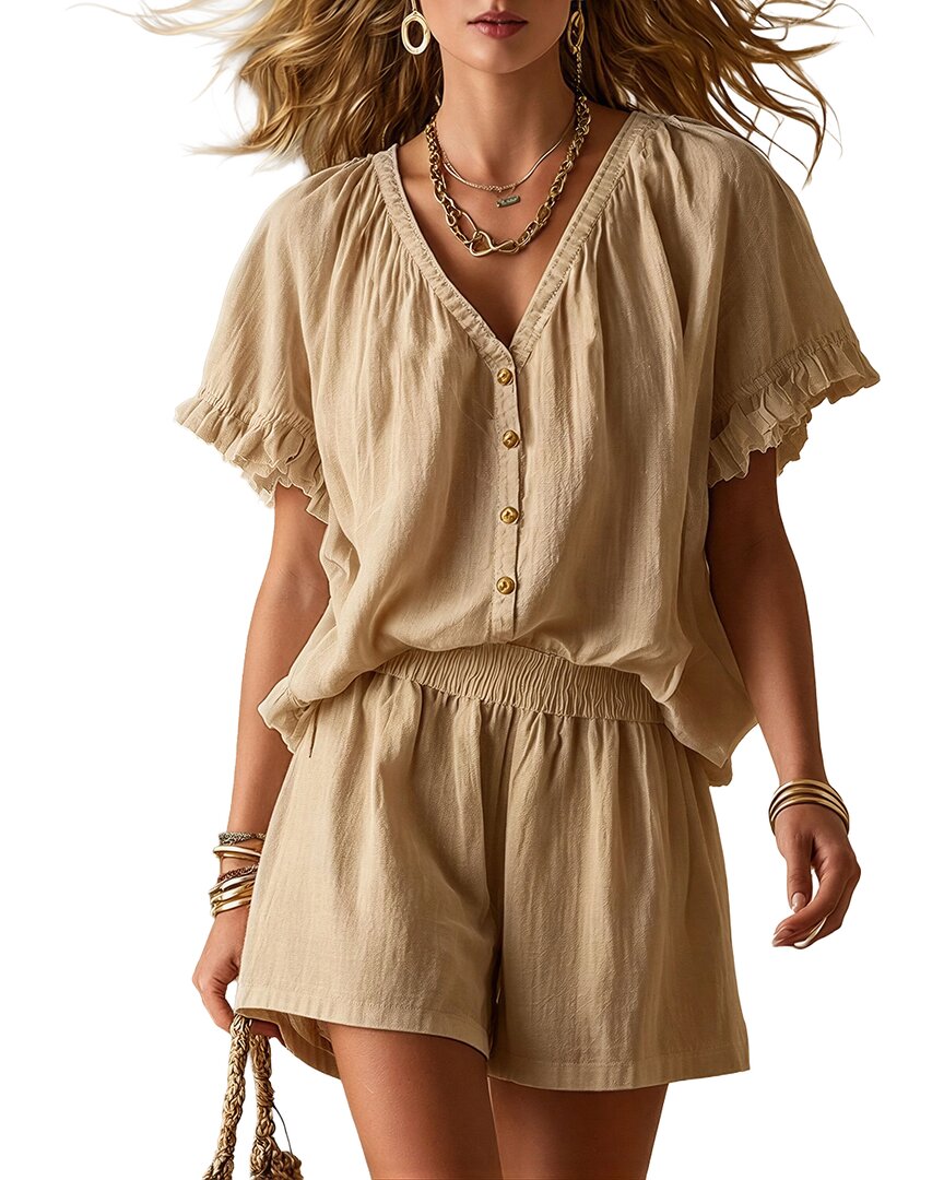 VINCENT Vincent 2Pc T-Shirt & Short Set