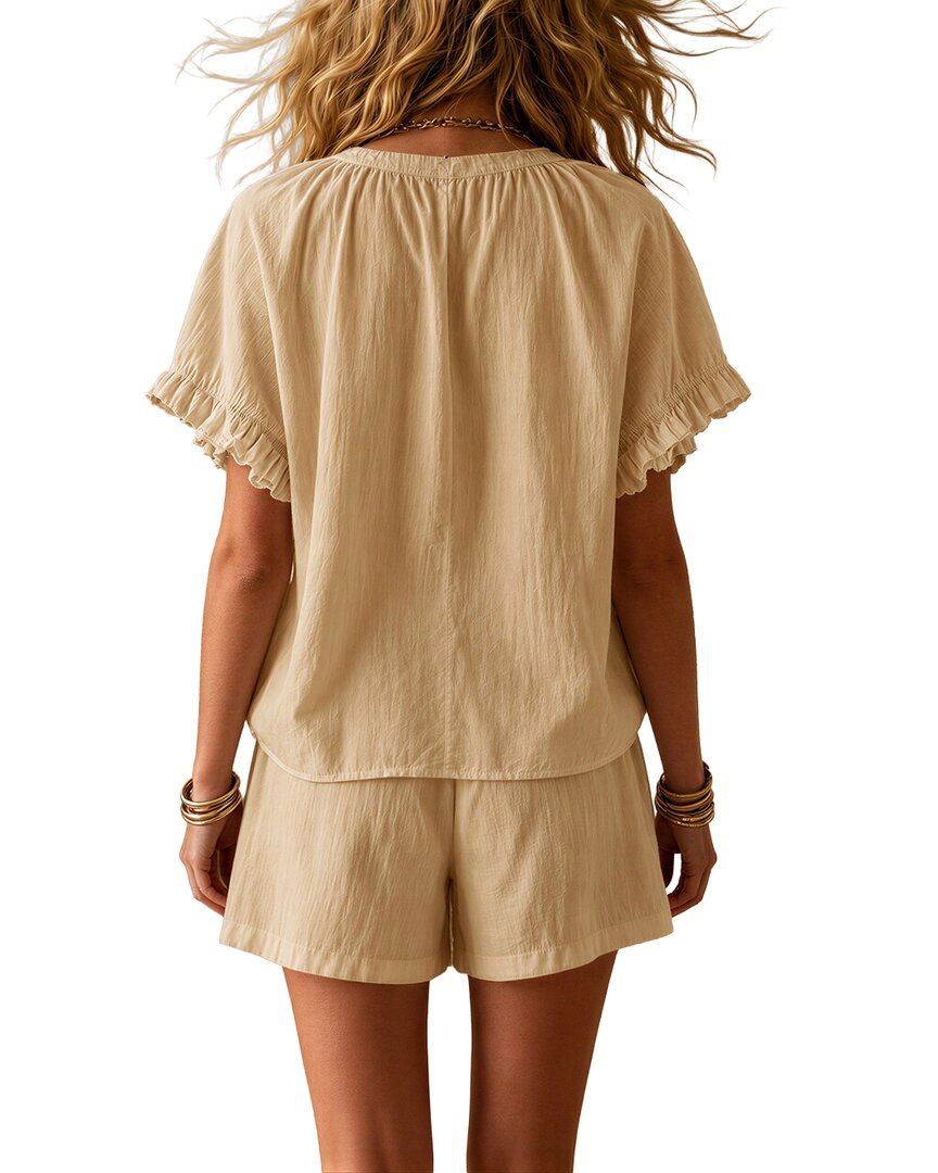 VINCENT Vincent 2Pc T-Shirt & Short Set