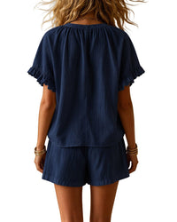 VINCENT Vincent 2Pc T-Shirt & Short Set