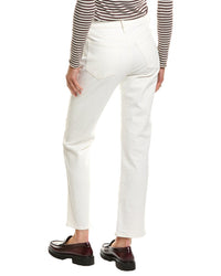 Madewell Madewell Longline Straight Tile White Jean