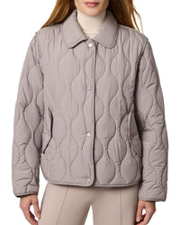 Bernardo Short Quilt Coat