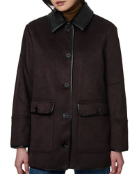 Bernardo Bernardo Medium Wool-Blend Coat