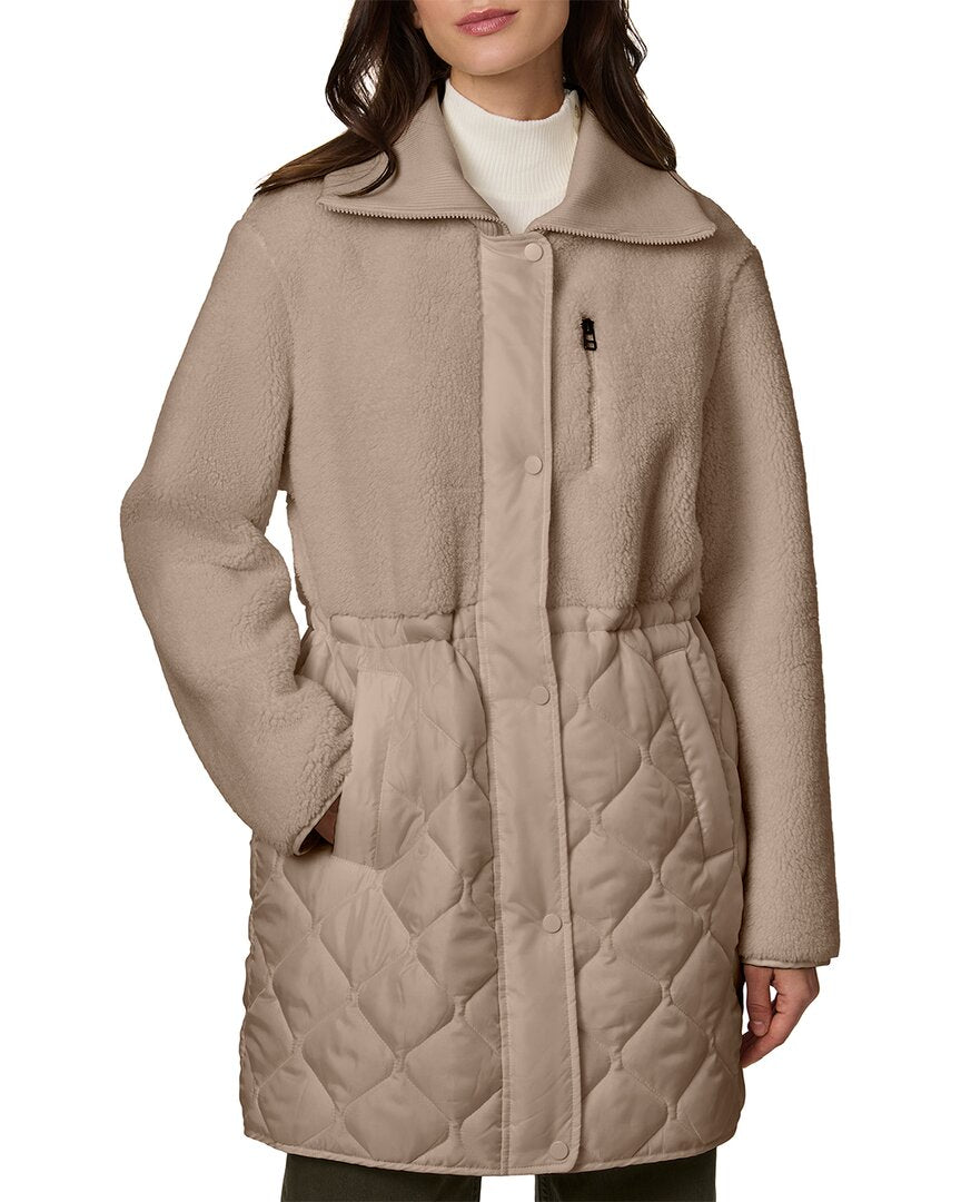 Bernardo Quilted Coat