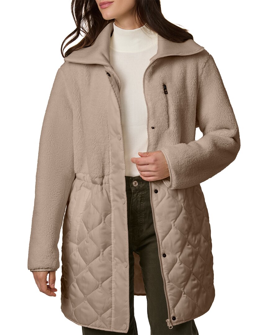 Bernardo Quilted Coat