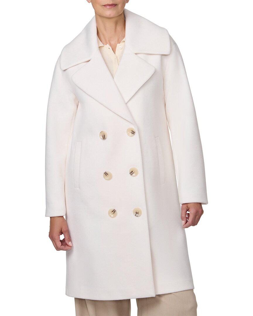 Bernardo Long Wool-Blend Coat