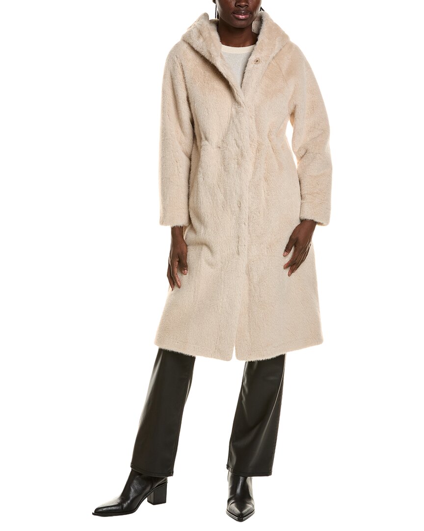 Cece Long Faux Shearling Coat