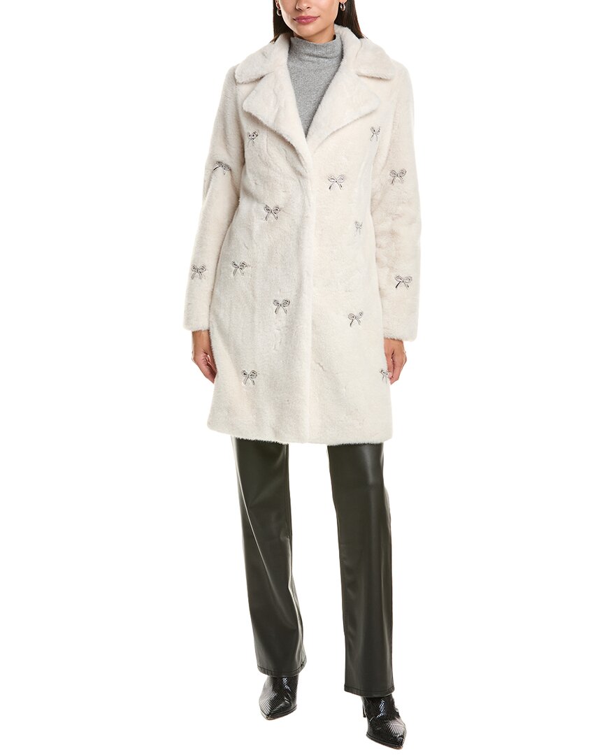 CeCe Cece Bow Detail Coat