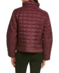 CeCe Cece Stand Collar Short Quilted Jacket