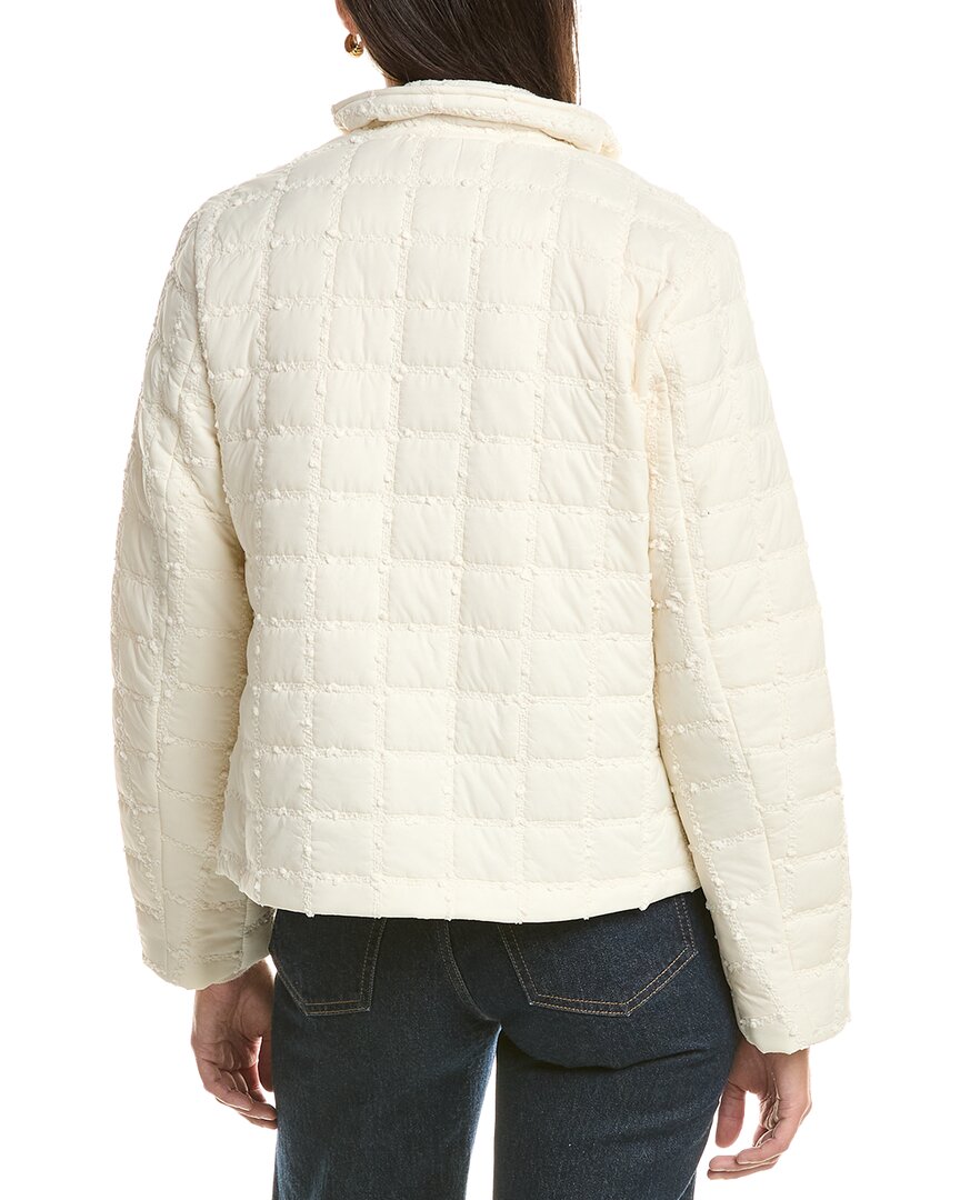 CeCe Cece Stand Collar Short Quilted Jacket