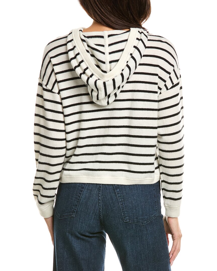 THE CASHMERE PROJECT The Cashmere Project Striped Cashmere Hoodie