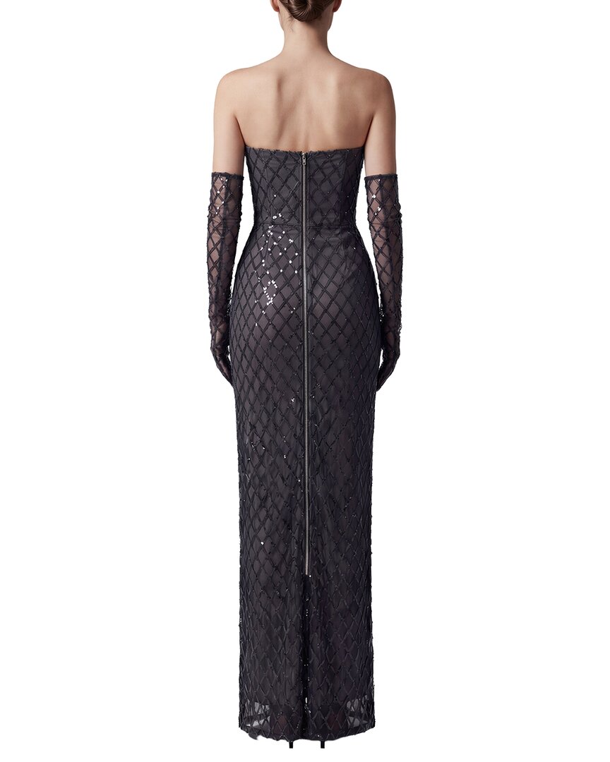 MONIQUE LAGARDE Monique Lagarde 2Pc Maxi Dress & Gloves Set
