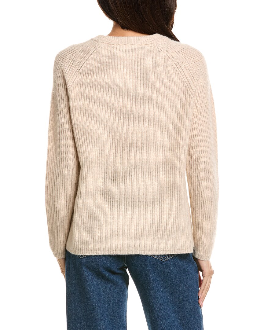 THE CASHMERE PROJECT The Cashmere Project Shaker Crewneck Cashmere Sweater