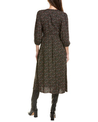 Garrie B Short Sleeve Midi Dress