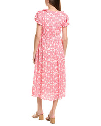 Garrie B Short Sleeve Midi Dress