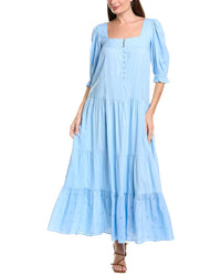 Garrie B Long Sleeve Maxi Dress