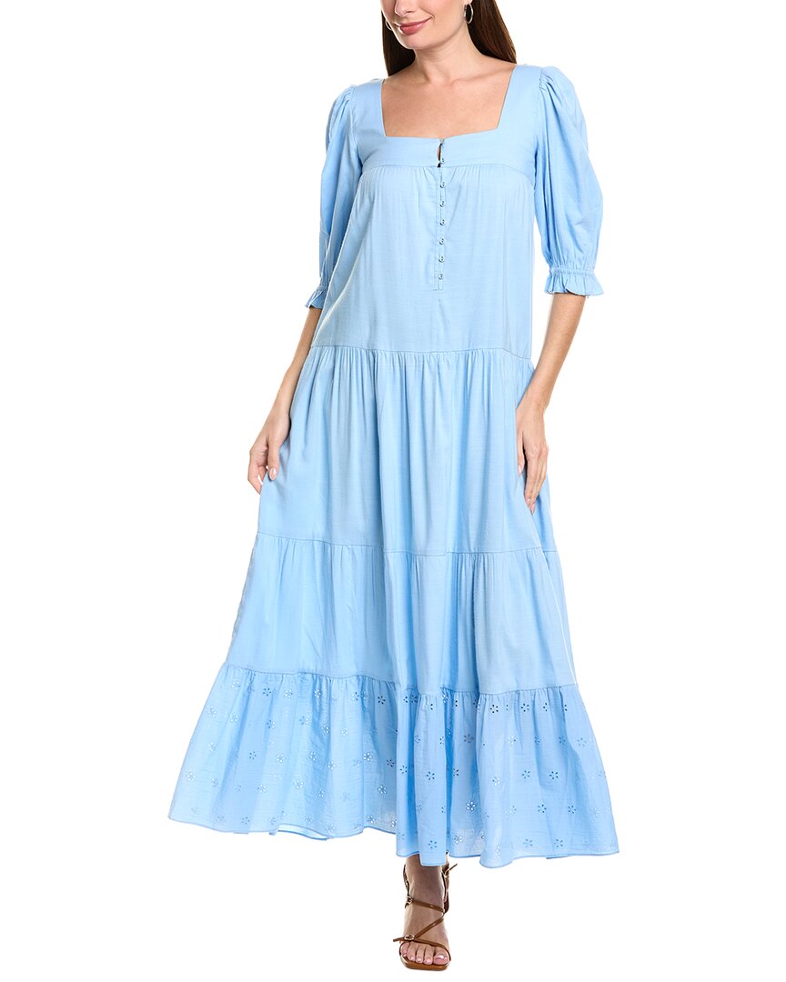 Garrie B Long Sleeve Maxi Dress