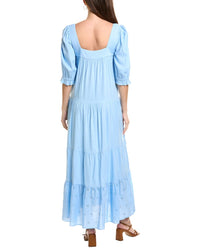 Garrie B Long Sleeve Maxi Dress