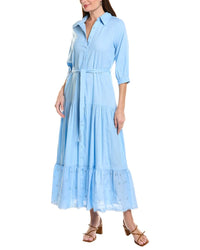 Garrie B Maxi Shirtdress