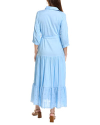 Garrie B Maxi Shirtdress