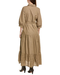 Garrie B Maxi Shirtdress