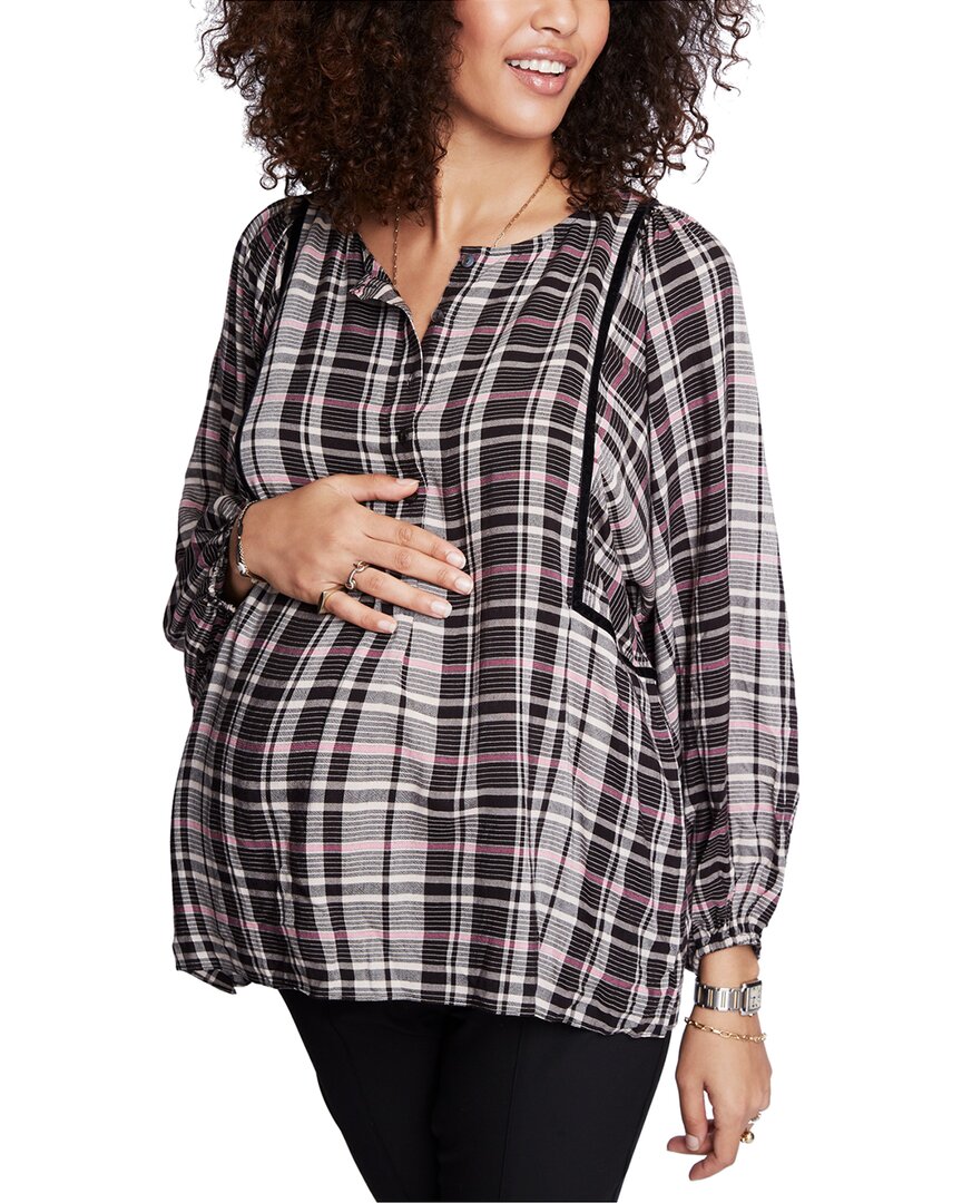 Hatch Maternity The Rose Top Black 0