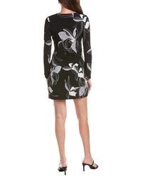 Kensie Kensie Printed Jersey Knit Mini Dress