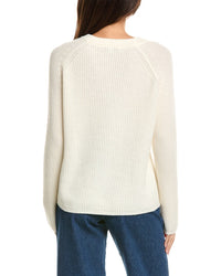 THE CASHMERE PROJECT The Cashmere Project Shaker Crewneck Cashmere Sweater
