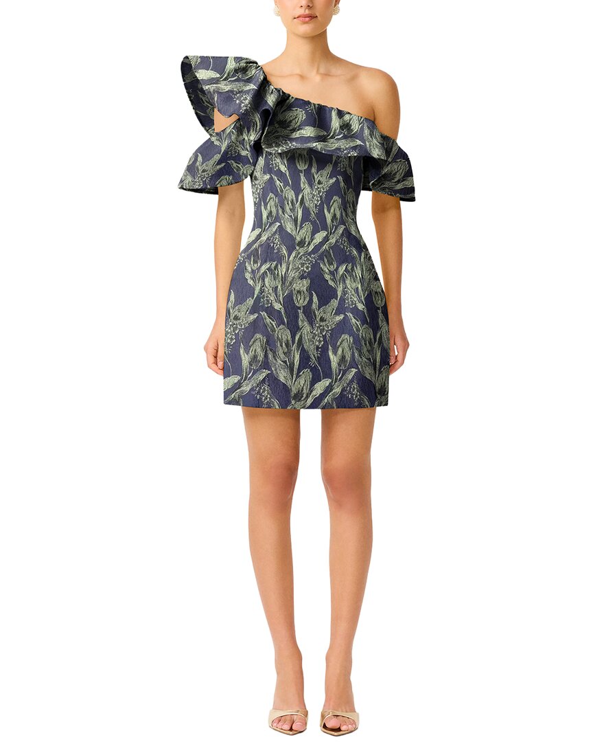 ELLIATT Elliatt Luella One Shoulder Ruffle Mini Dress