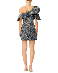 ELLIATT Elliatt Luella One Shoulder Ruffle Mini Dress