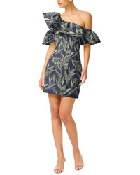 ELLIATT Elliatt Luella One Shoulder Ruffle Mini Dress
